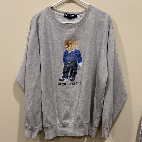 Vintage polo golf bear crewneck - Picture 2 of 3